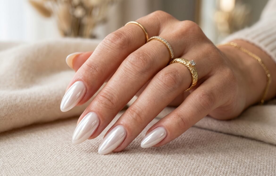 Glazed Donut Nails